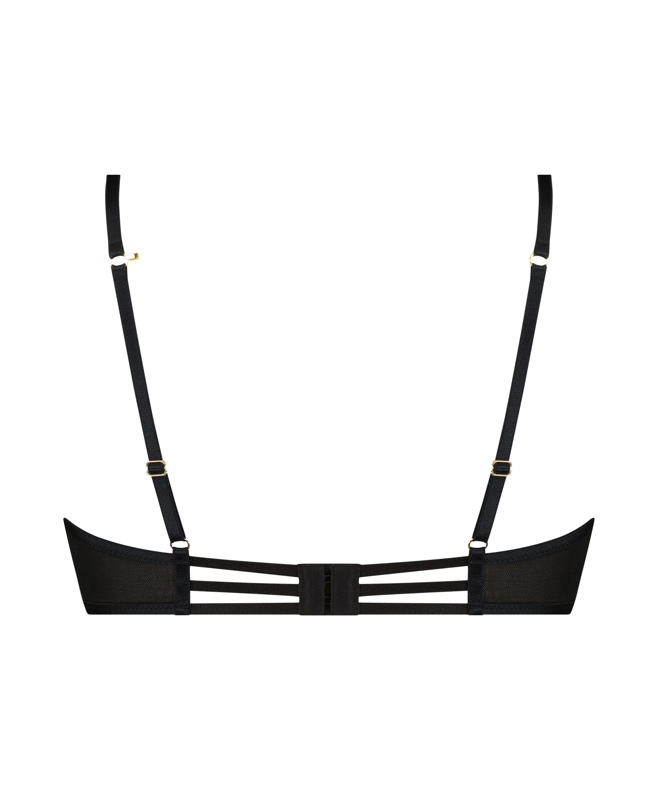 Effie Non-Padded Underwired Bra, Black, main