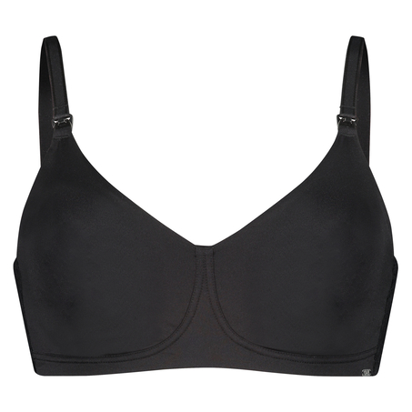Alisa Non-Padded Nursing Bra, Black