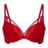 Whitney Padded Underwired Maximizer Bra, Red