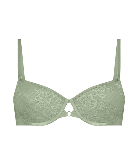 Lea Padded Underwired Bra, Green