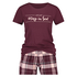 Short pyjamas set, Red