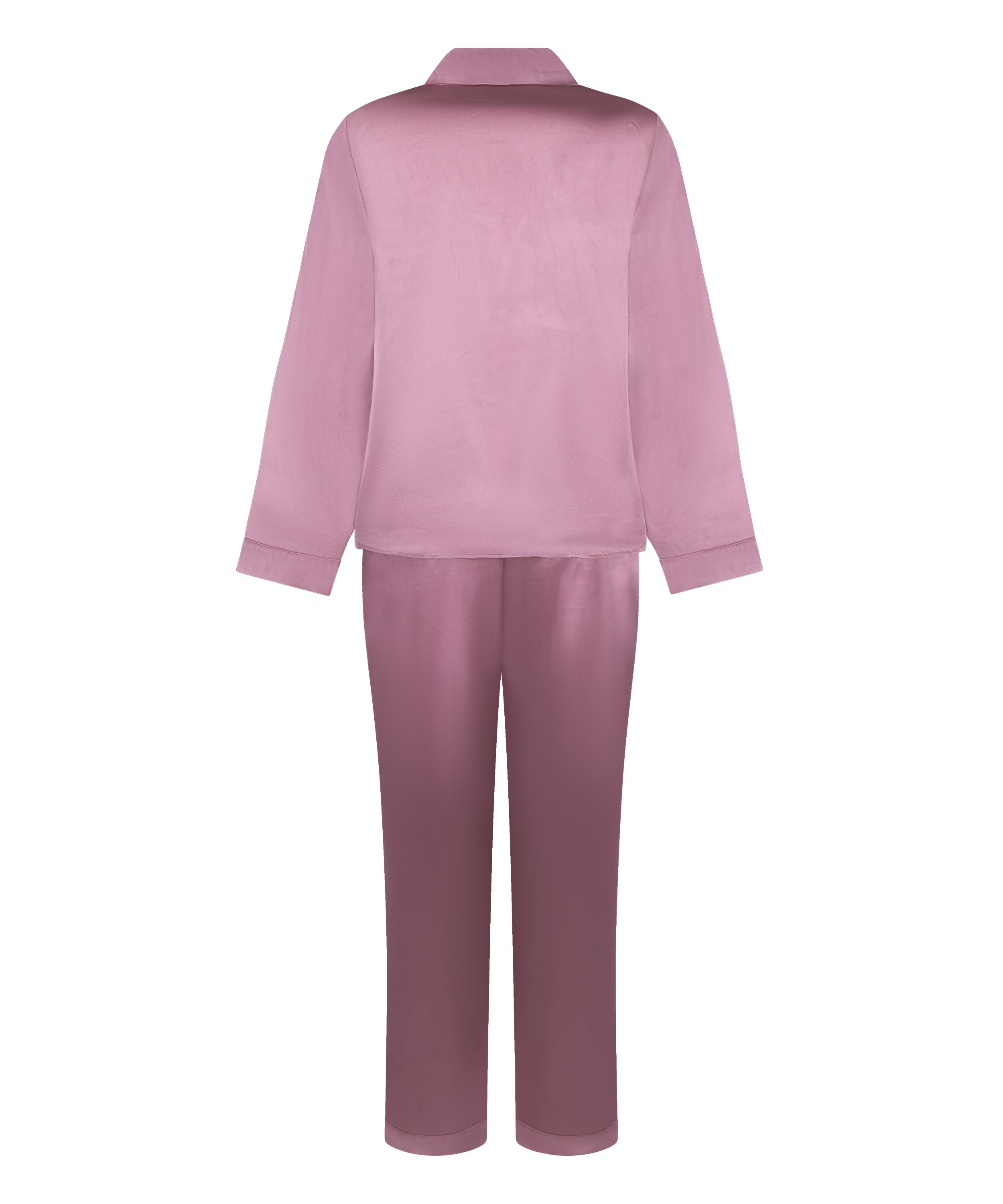 Pyjama Set Shiny Satin, Pink, main