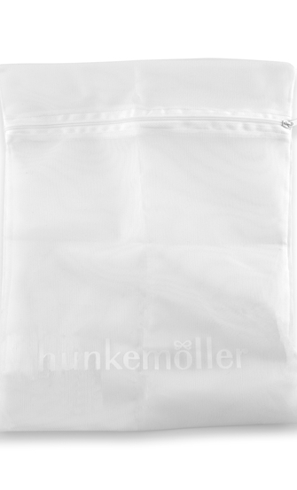 Hosiery bag zipper, White