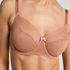 Sophie Non-Padded Underwired Bra, Brown