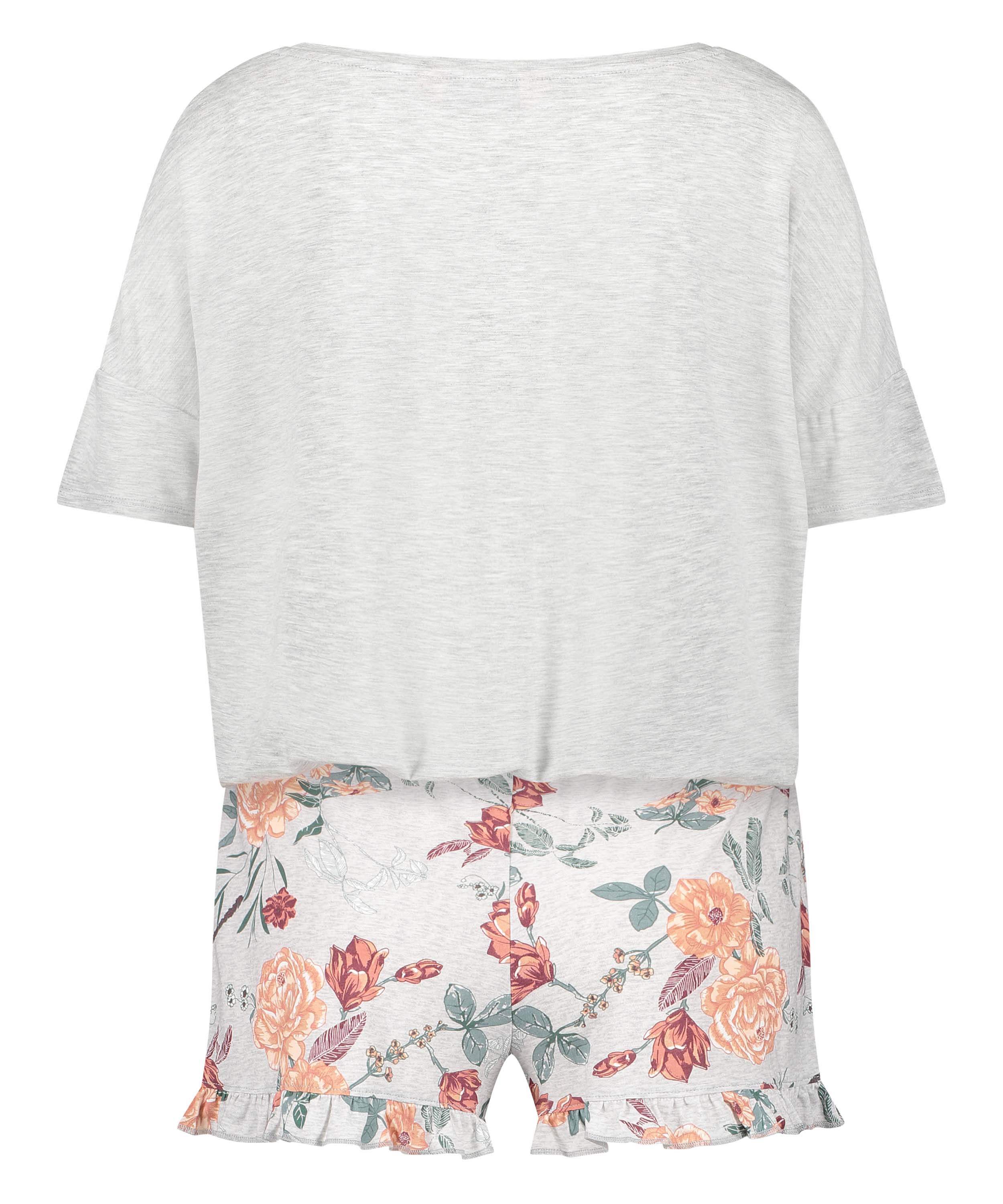 Short Pyjama Set, Grey, main