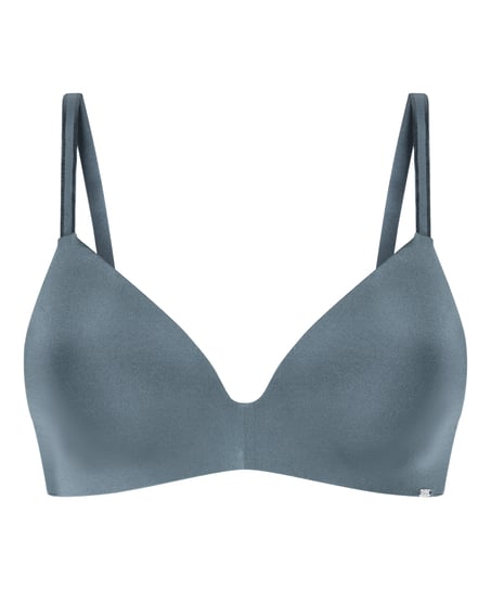 Mona Padded Non-wired Bra, Blue