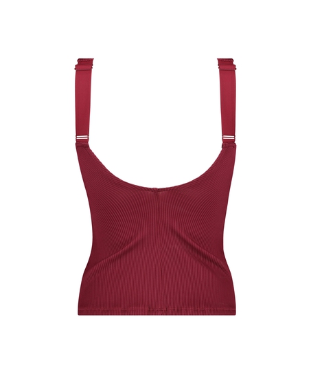 Golden Rings tankini, Red