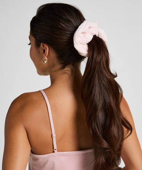 Headband and Scrunchie, Pink