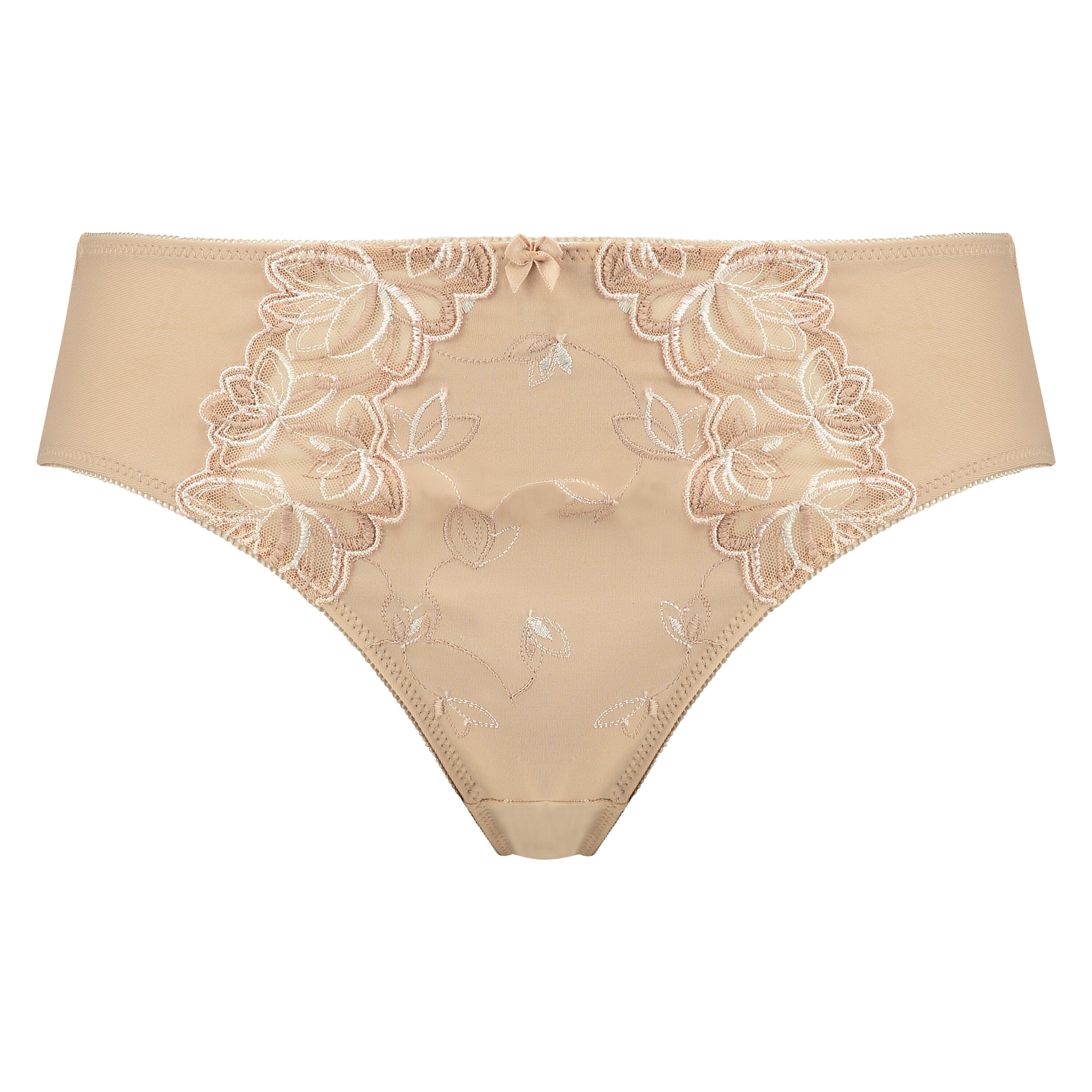 Diva High Knickers, Beige