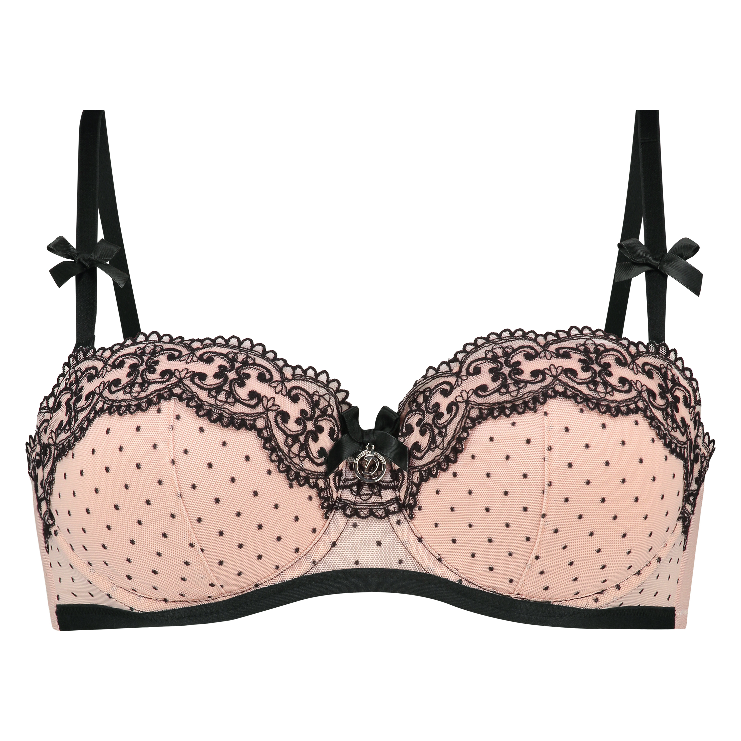 Doutzen Divination padded strapless underwired bra, Pink, main