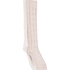 2 Pair Long Socks, Beige