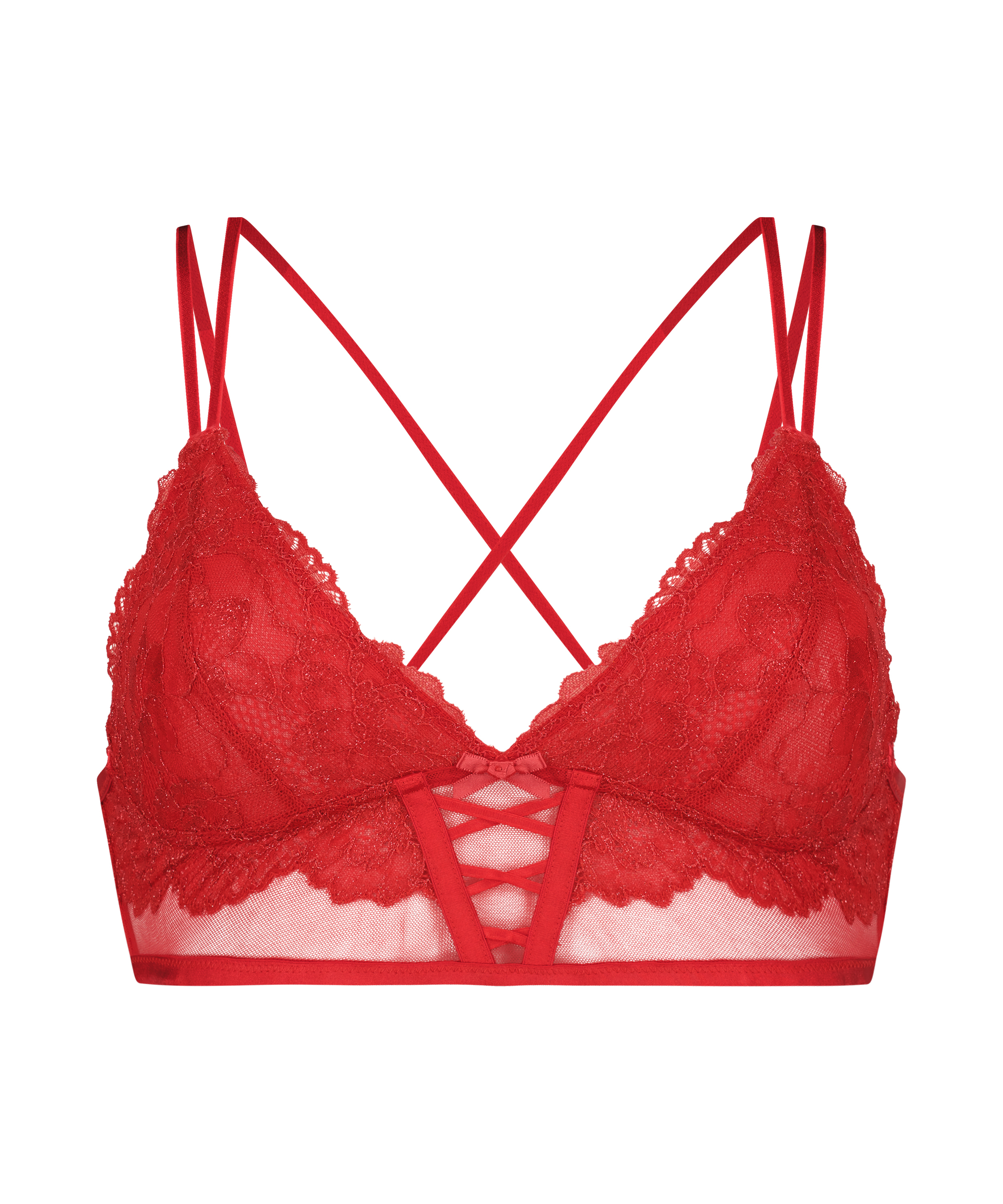 Simone Bralette, Red, main