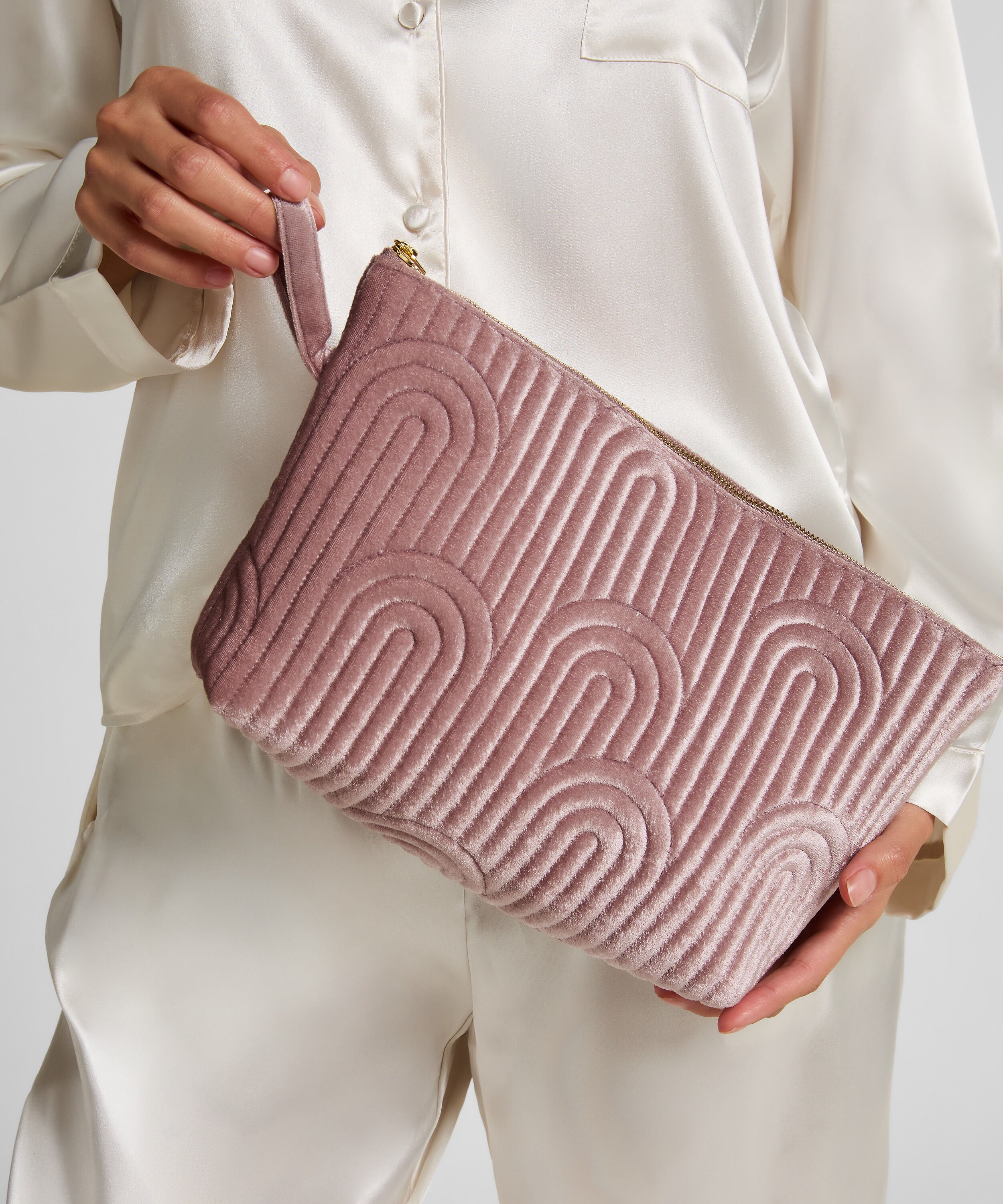 Velour Make-Up Bag Big