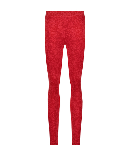 Legging Velours, Red