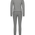 Waffle pyjama set, Grey