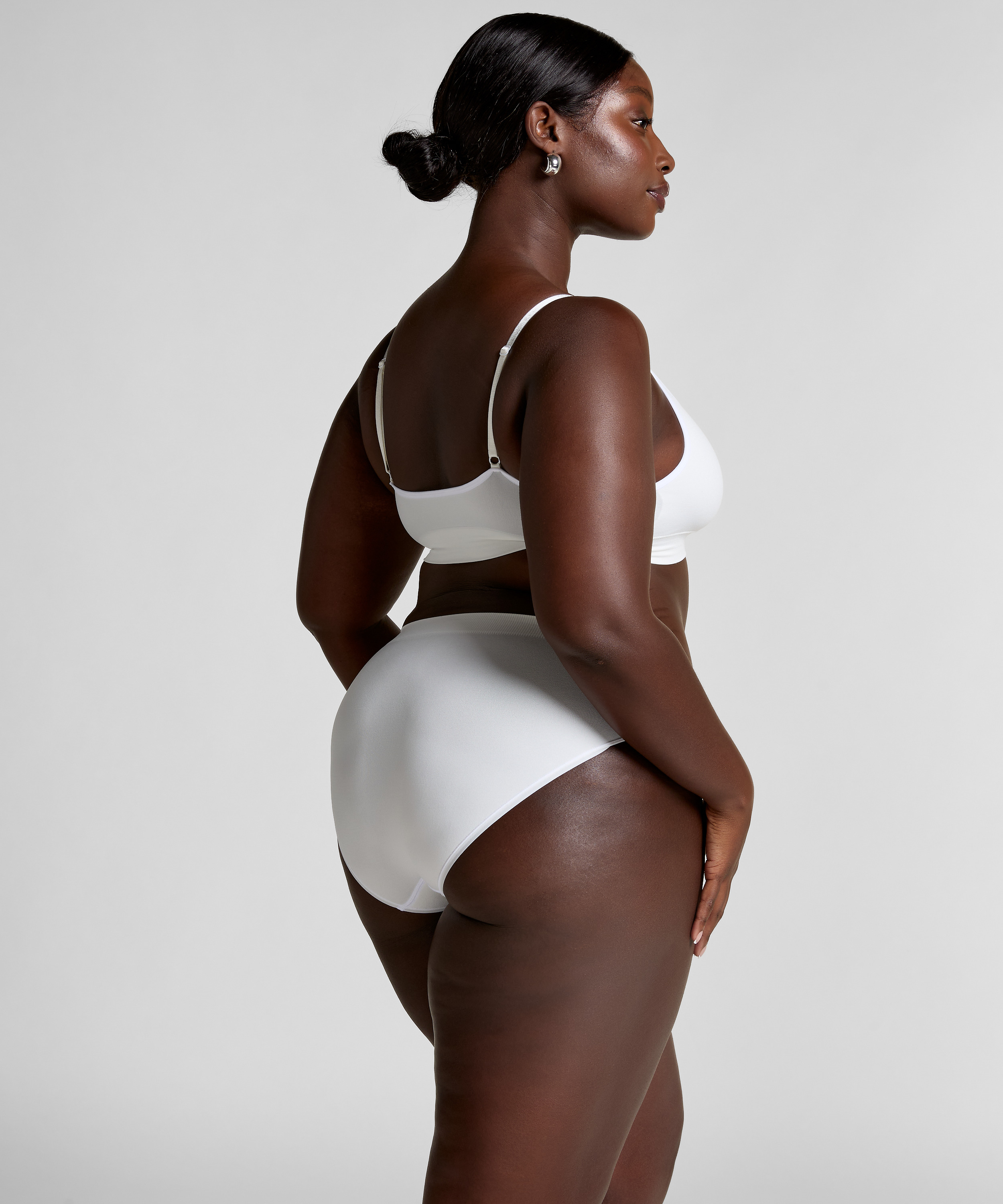 Dide High Knickers, White, main