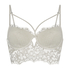 Isabella Padded Underwired Longline Bra, White