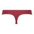 Invisible cotton thong, Red