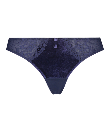 Chase thong Rebecca Mir, Blue