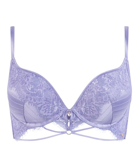 Charlie Padded Push-Up Underwired Bra, Purple