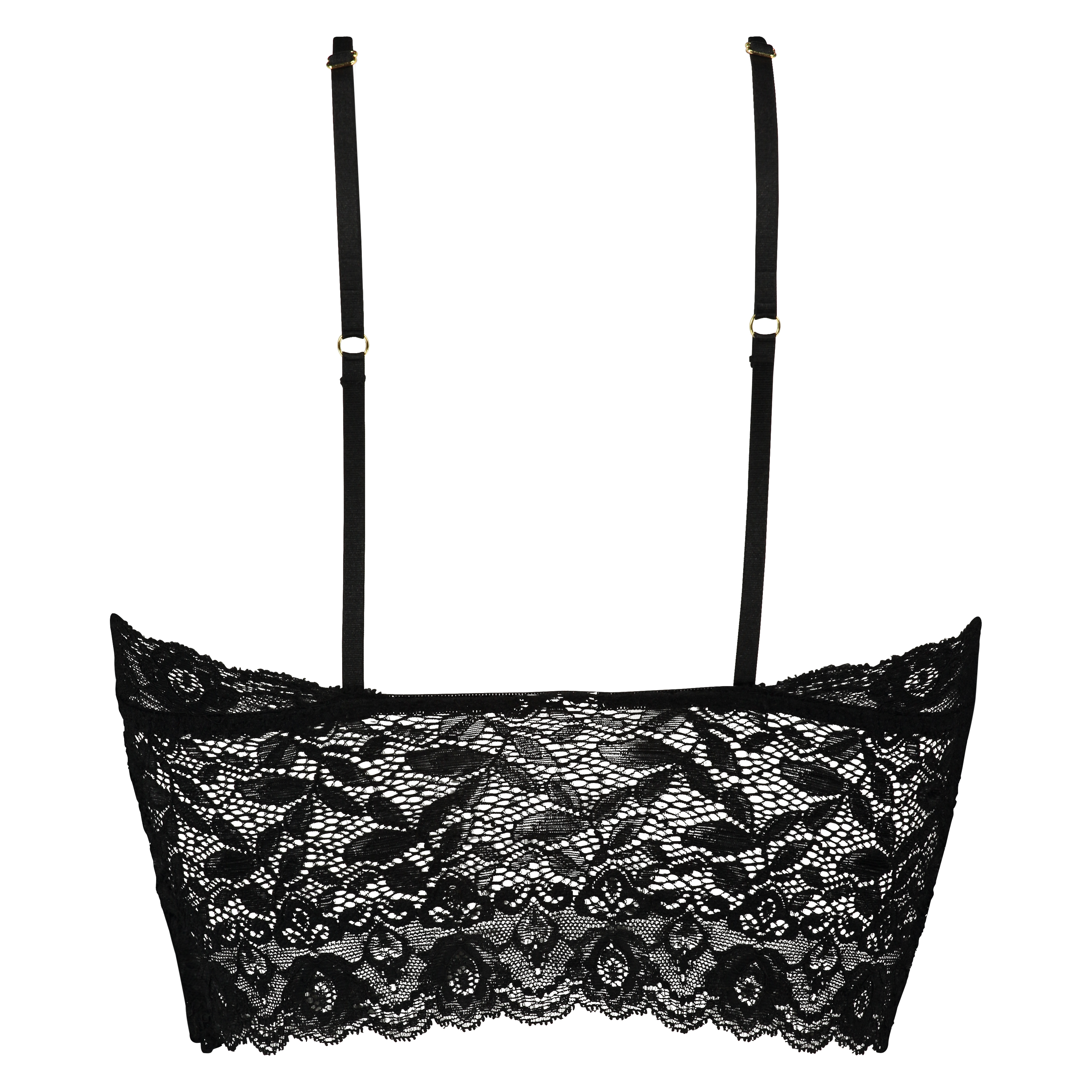 Bralette longline Fancy, Black, main