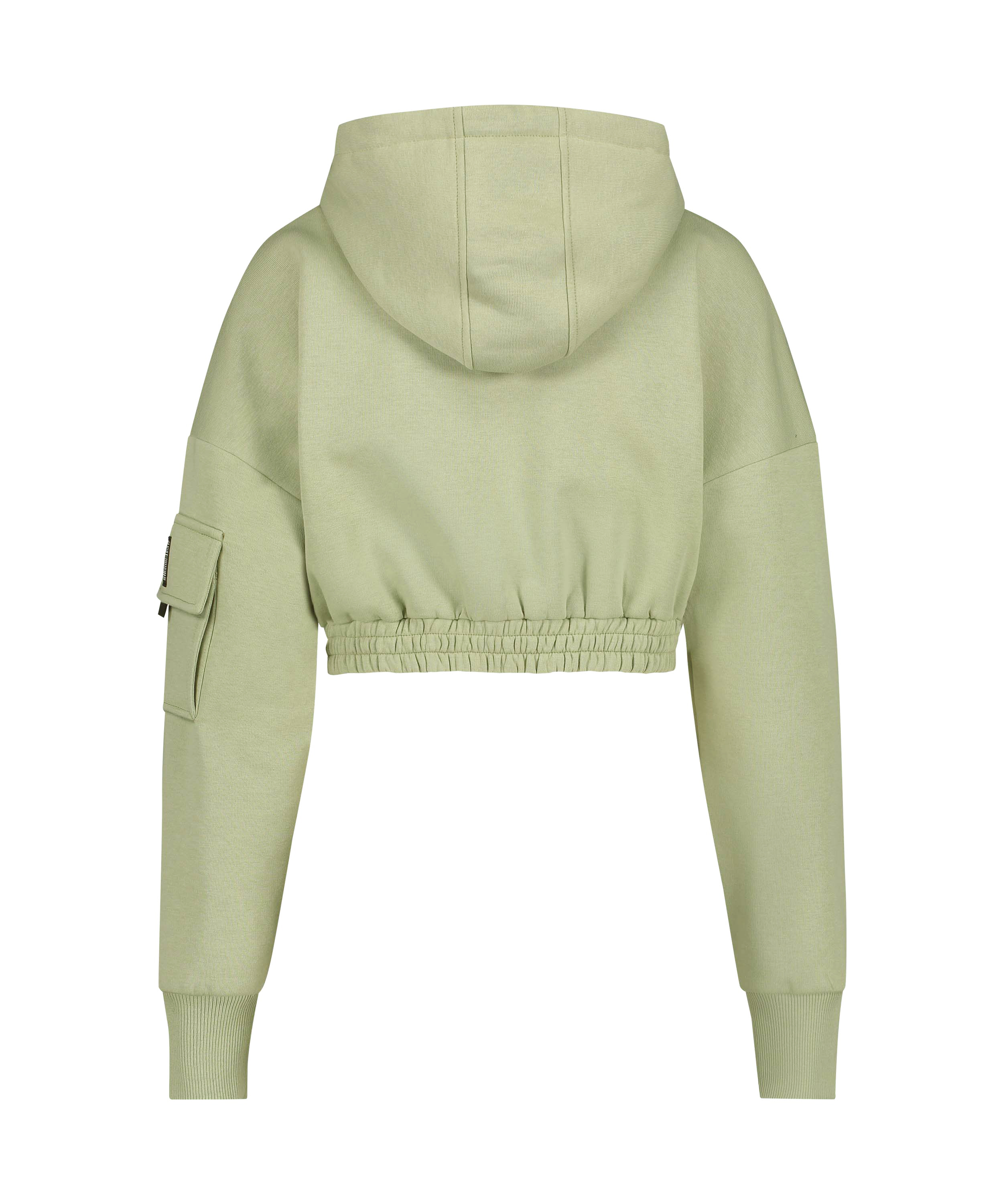 Sweat Cropped Hoodie Kim Petras, Green, main