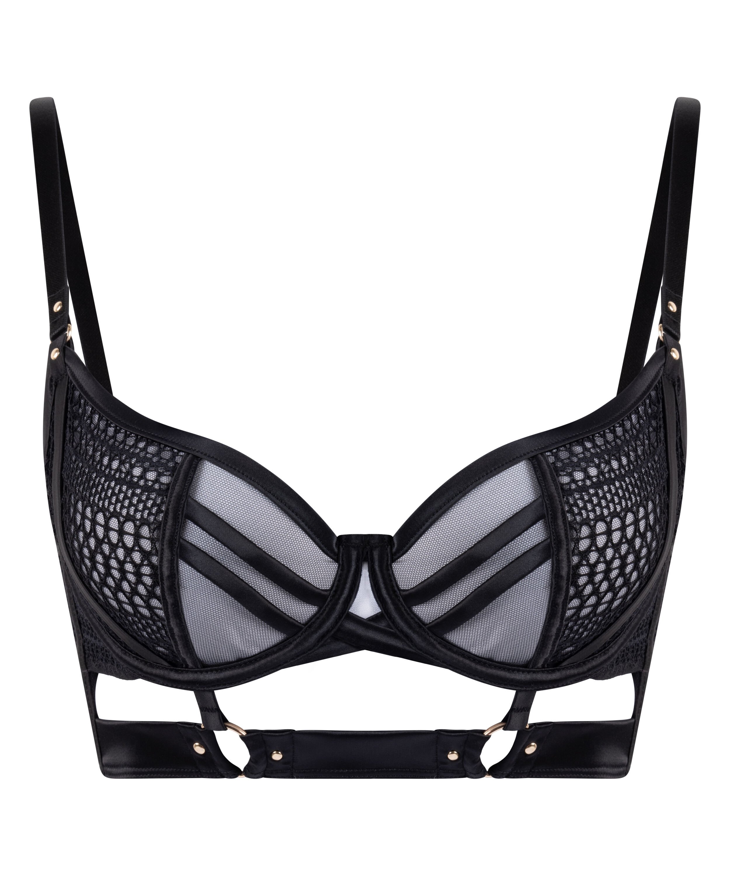 Missy Non-Padded Underwired Bra, Black