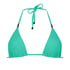 Doha triangle bikini top, Green