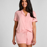 Essential Jersey Short-Sleeved Jacket, Pink