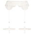 Jolie Suspenders, White