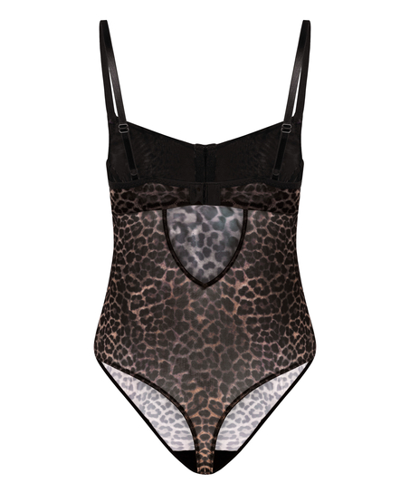 Tara Leopard Body, Black