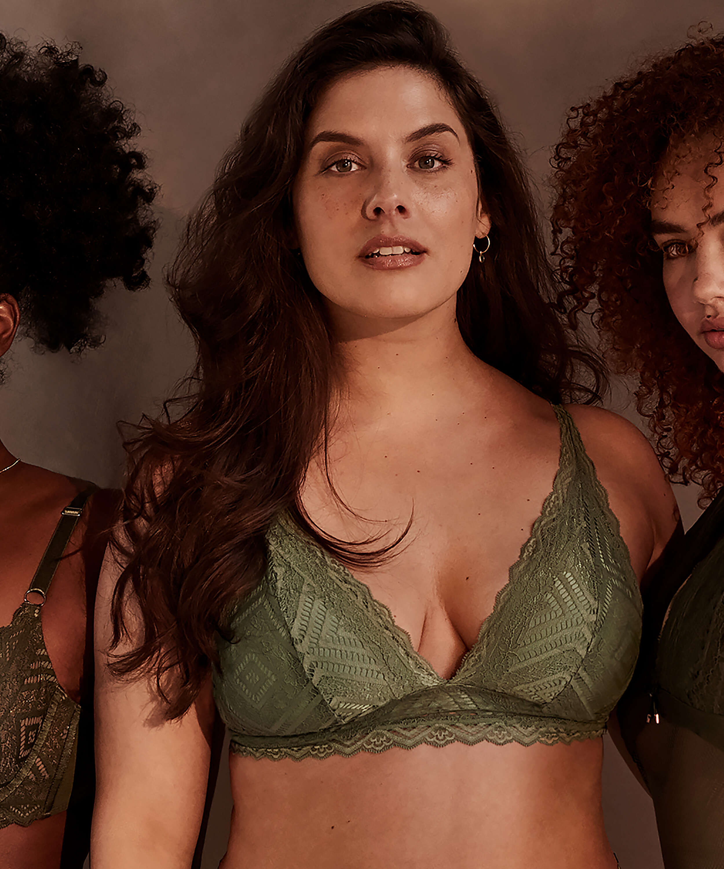 Filomena Bralette I AM Danielle, Green, main