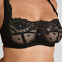 Valora Non-Padded Underwired Bra, Black