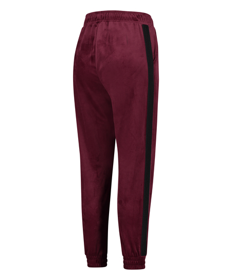 HKMX Sport pants Velours, Red