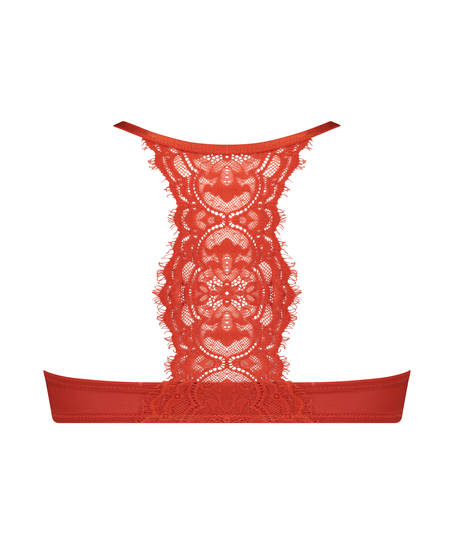 Kat padded underwired bra, Red