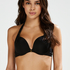 Sunset Dream Padded Push-Up Bikini Top Cup A - E, Black