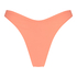 Peachy High Leg Bikini Bottoms, Orange