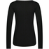 Long-Sleeved Pyjama Top, Black