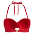 Luna Bikini Top, Red
