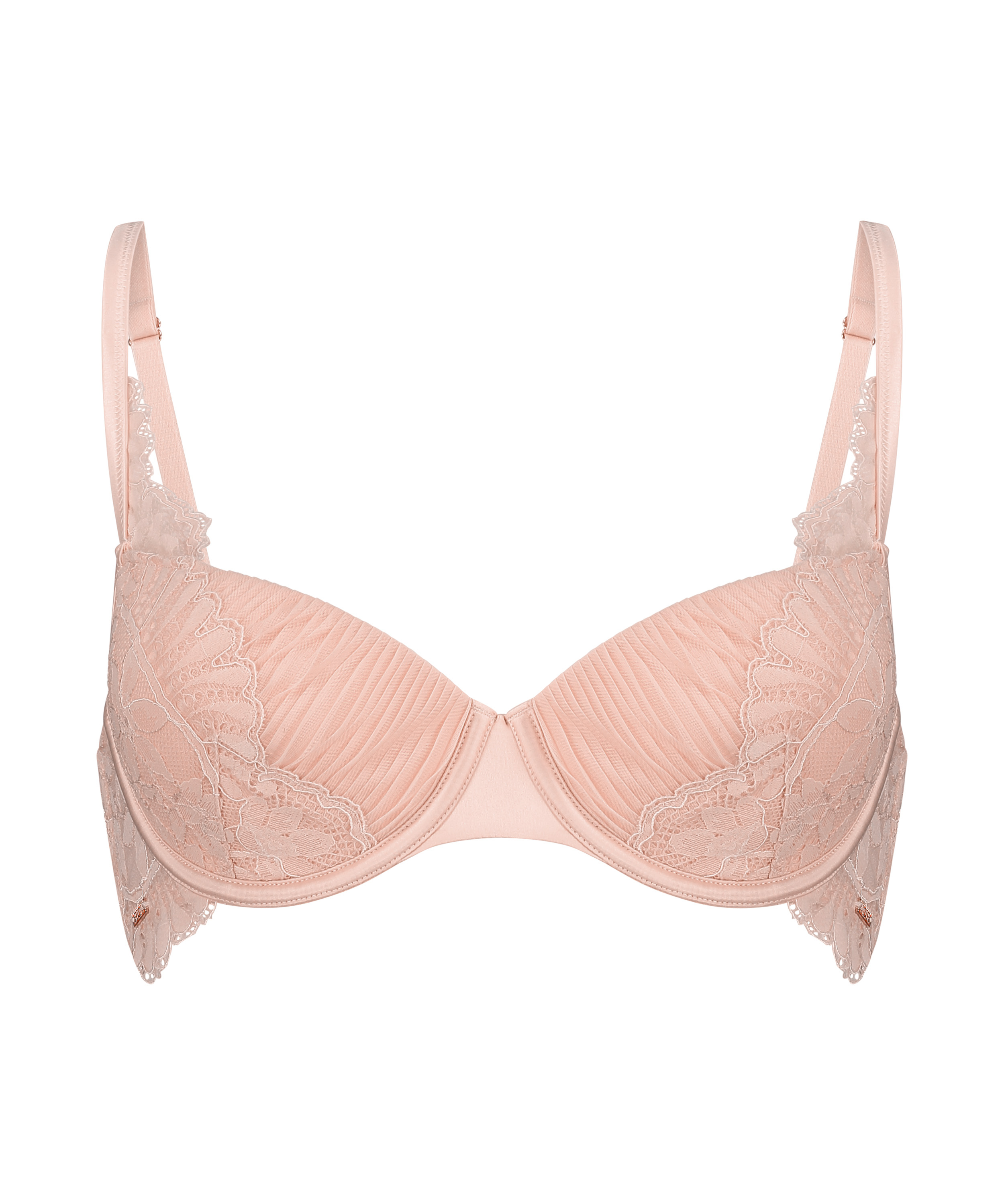 Antonia Padded Underwired Bra, Pink, main