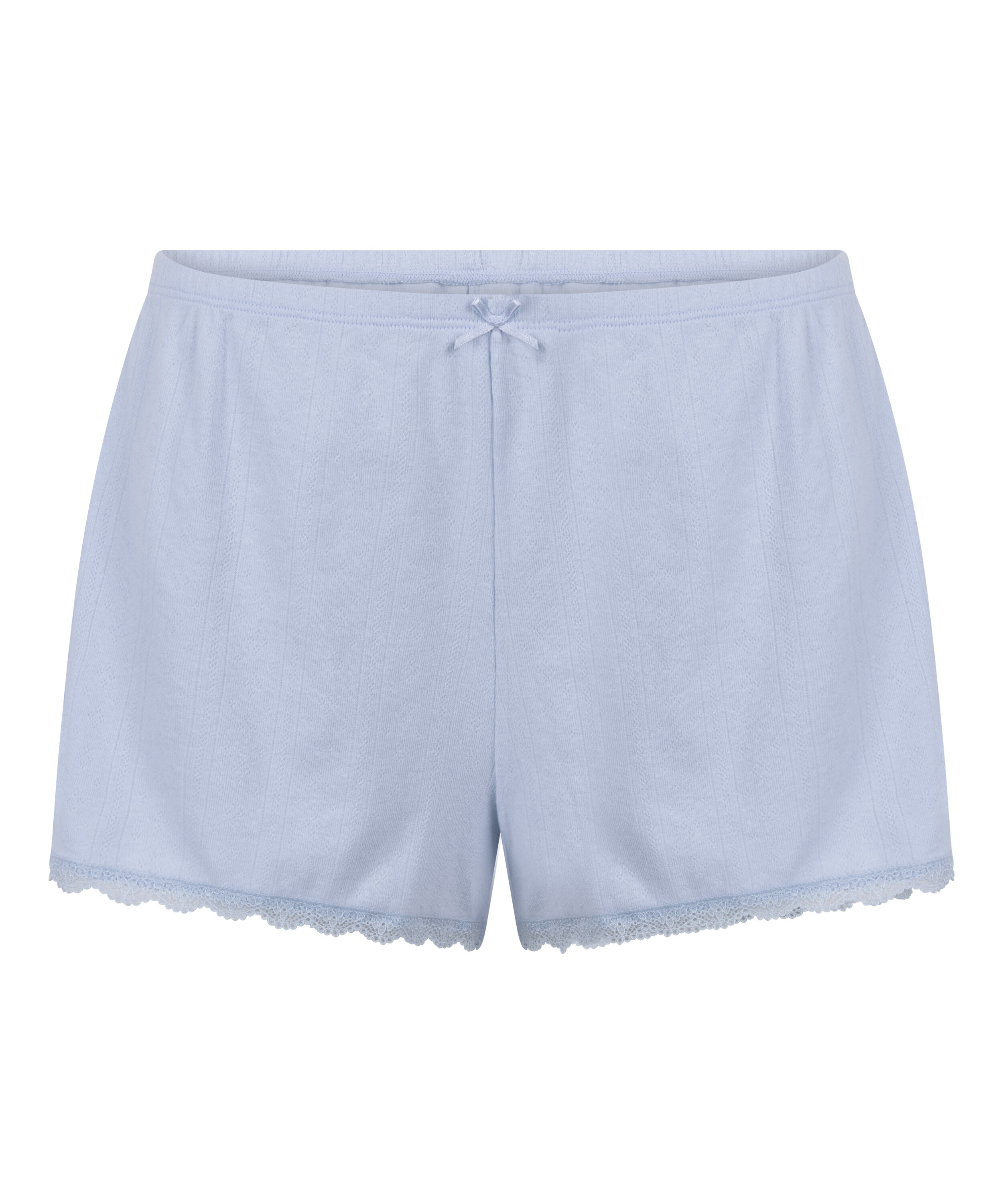Pointelle Shorts, Blue