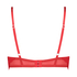 Pauline Padded Longline Underwired Bra, Red