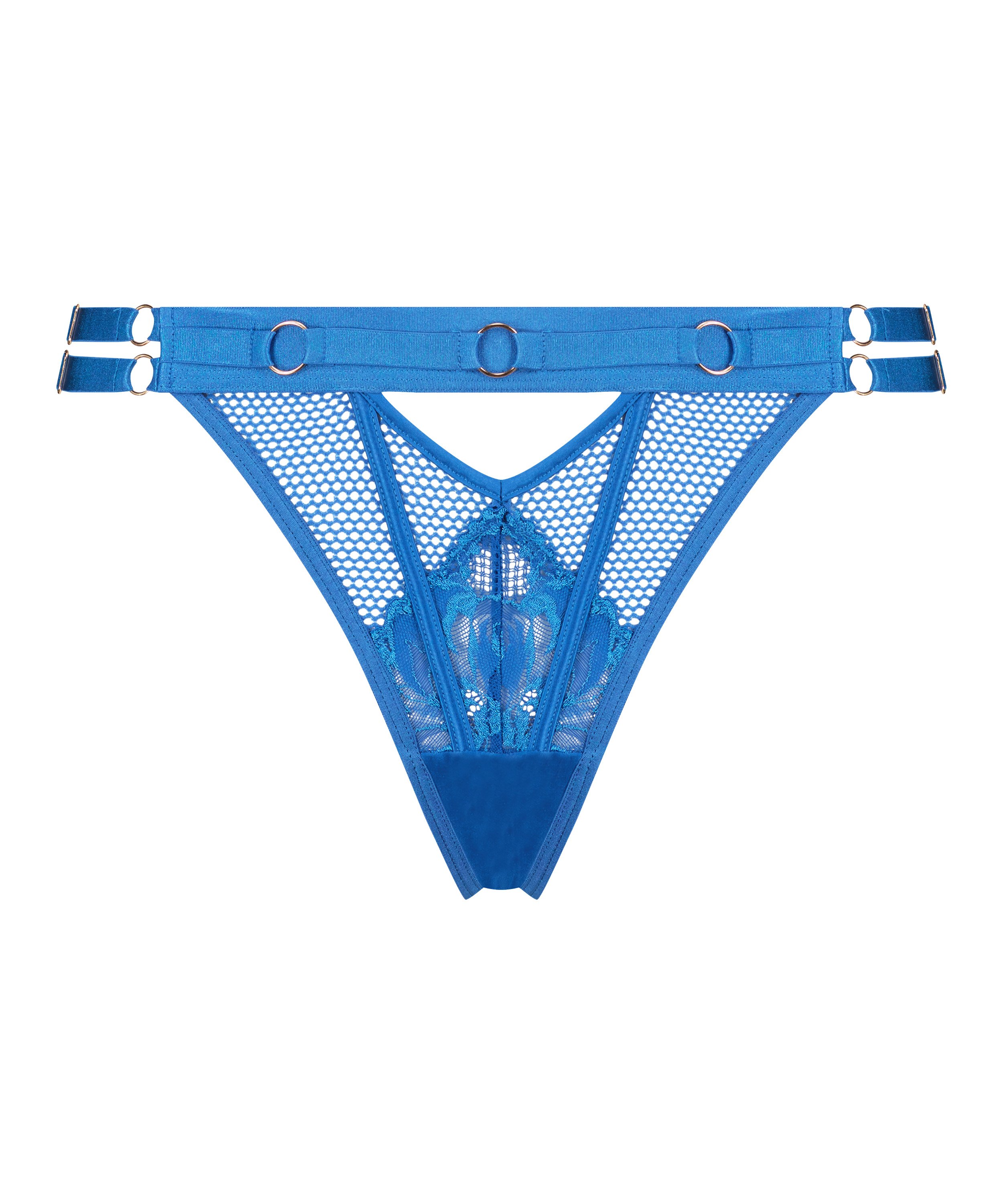 Pleasure Thong, Blue, main