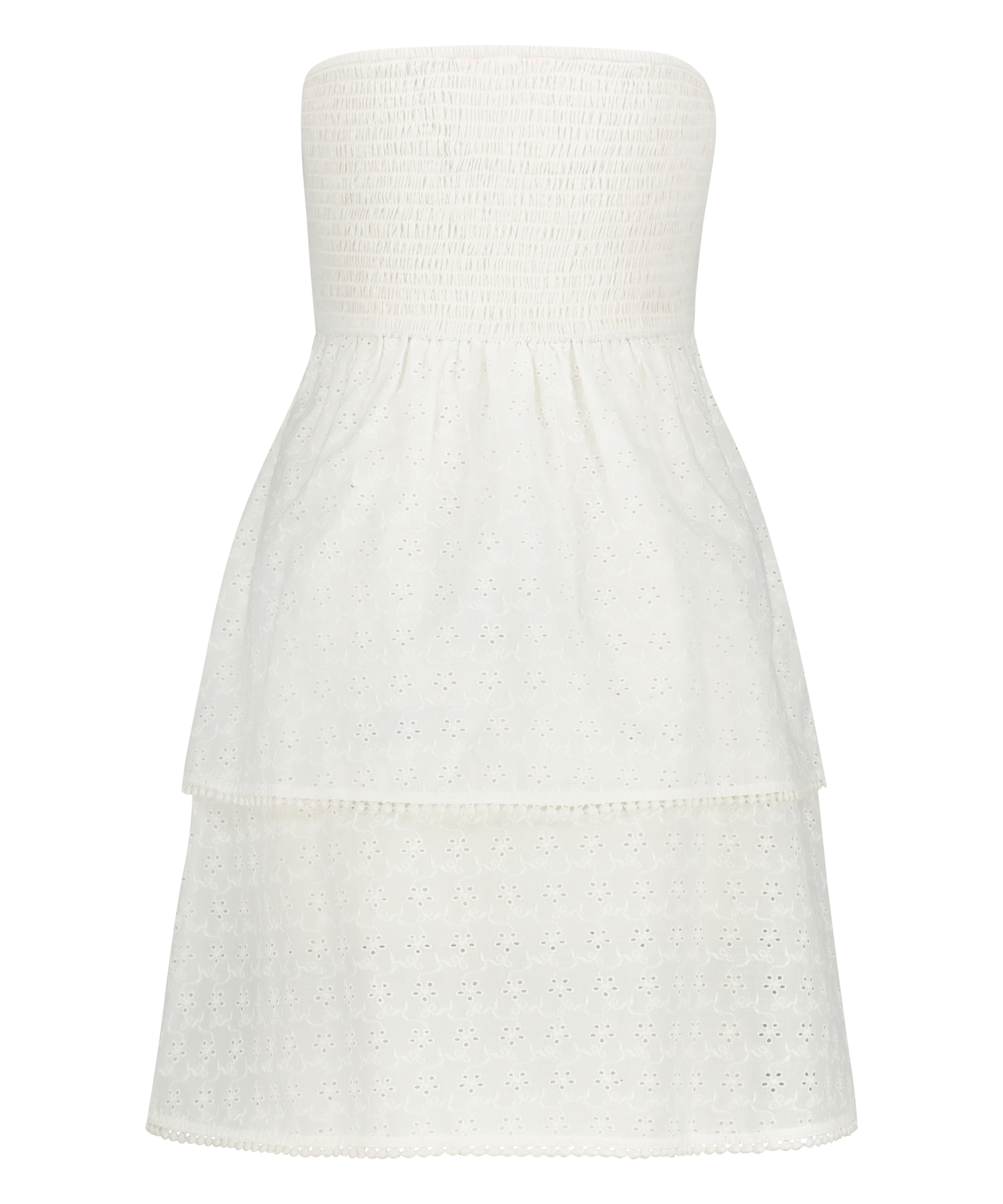 Myla beach dress, White, main