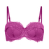 Daisy Padded Strapless Underwired Bra, Pink