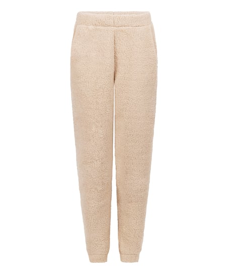 Snuggle Fleece Joggers, Beige