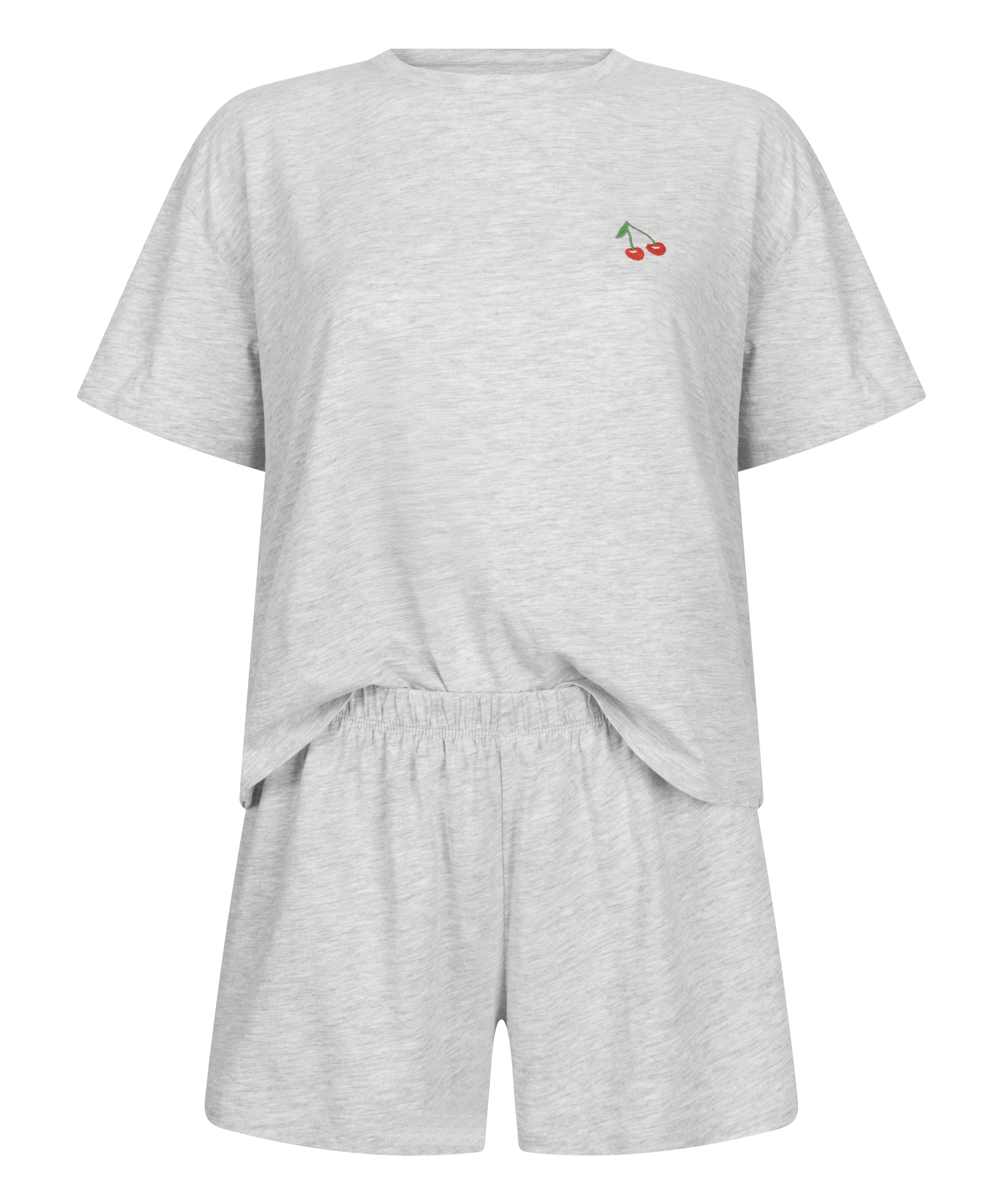 Pyjamaset Cotton, Grey, main
