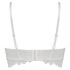 Shiloh Padded Non-wired Longline Bra, White