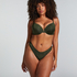 Lea Padded Underwired Push-Up Bra, Green