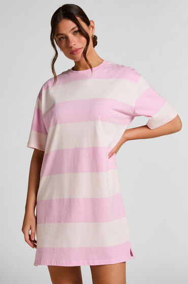 Hunkemöller Round Neck Nightshirt Pink